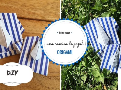 Como hacer una camisa de papel