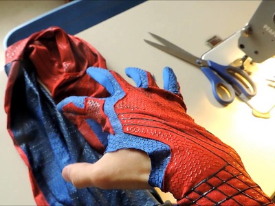 Como se hizo el traje de The Amazing Spiderman
