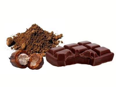 Hacer Jabón de Cacao con forma de tableta de Chocolate.