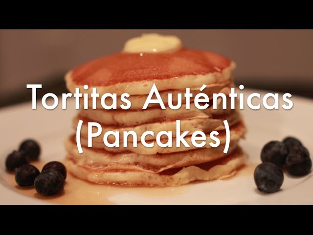 Tortitas Americanas Receta Original - Pancakes