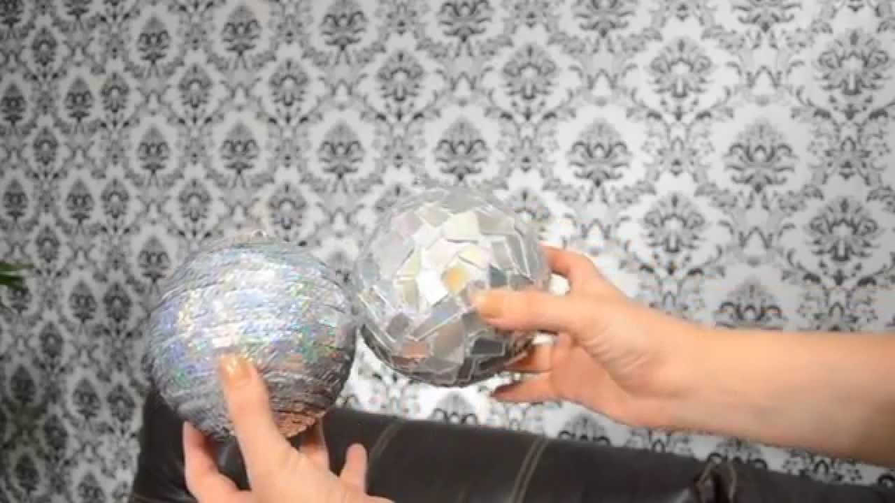 Como hacer Esferas Navideñas