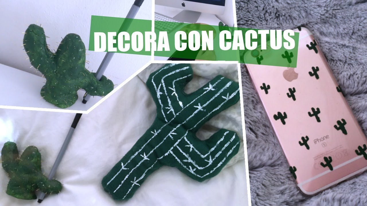 DIY: DECORA CON CACTUS
