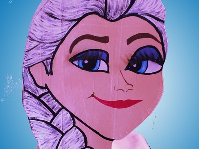 FROZEN PINATA TIPO TAMBOR