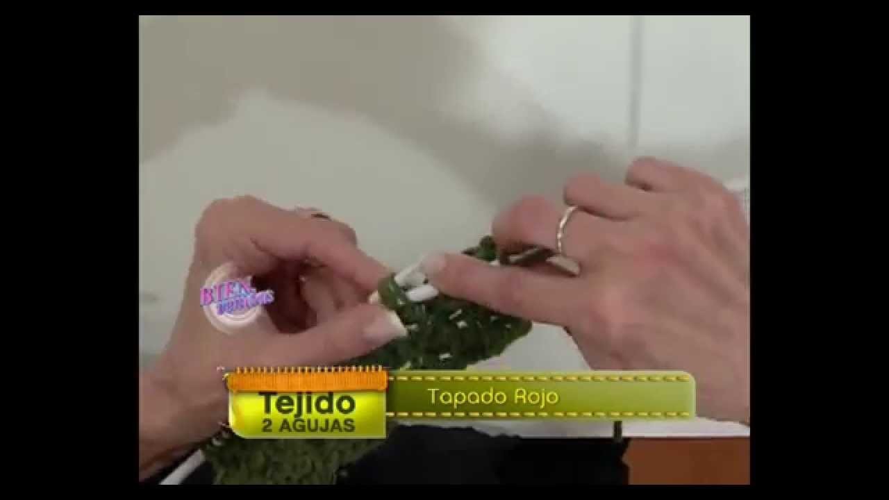Mabel Gómez - Bienvenidas TV - Teje un Tapado Rojo.