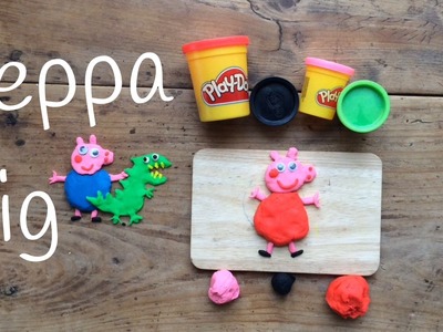 PEPPA PIG de Play Doh en español | Figuras de PLASTILINA fáciles de hacer