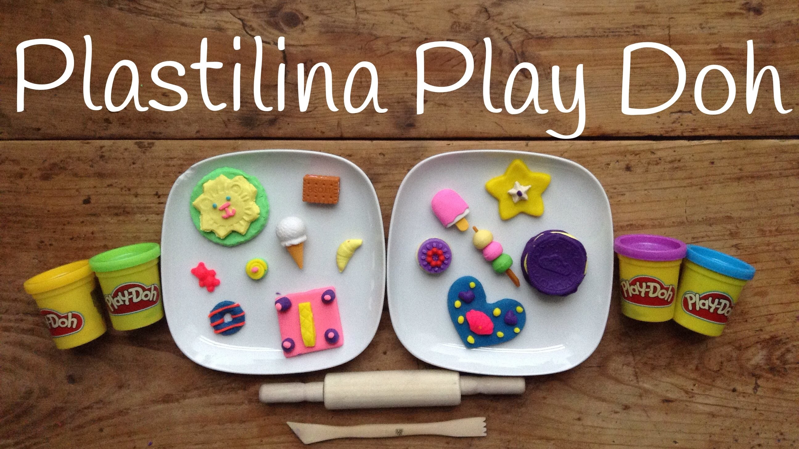 Play Doh máquina de GALLETAS | Figuras de plastilina fáciles de hacer