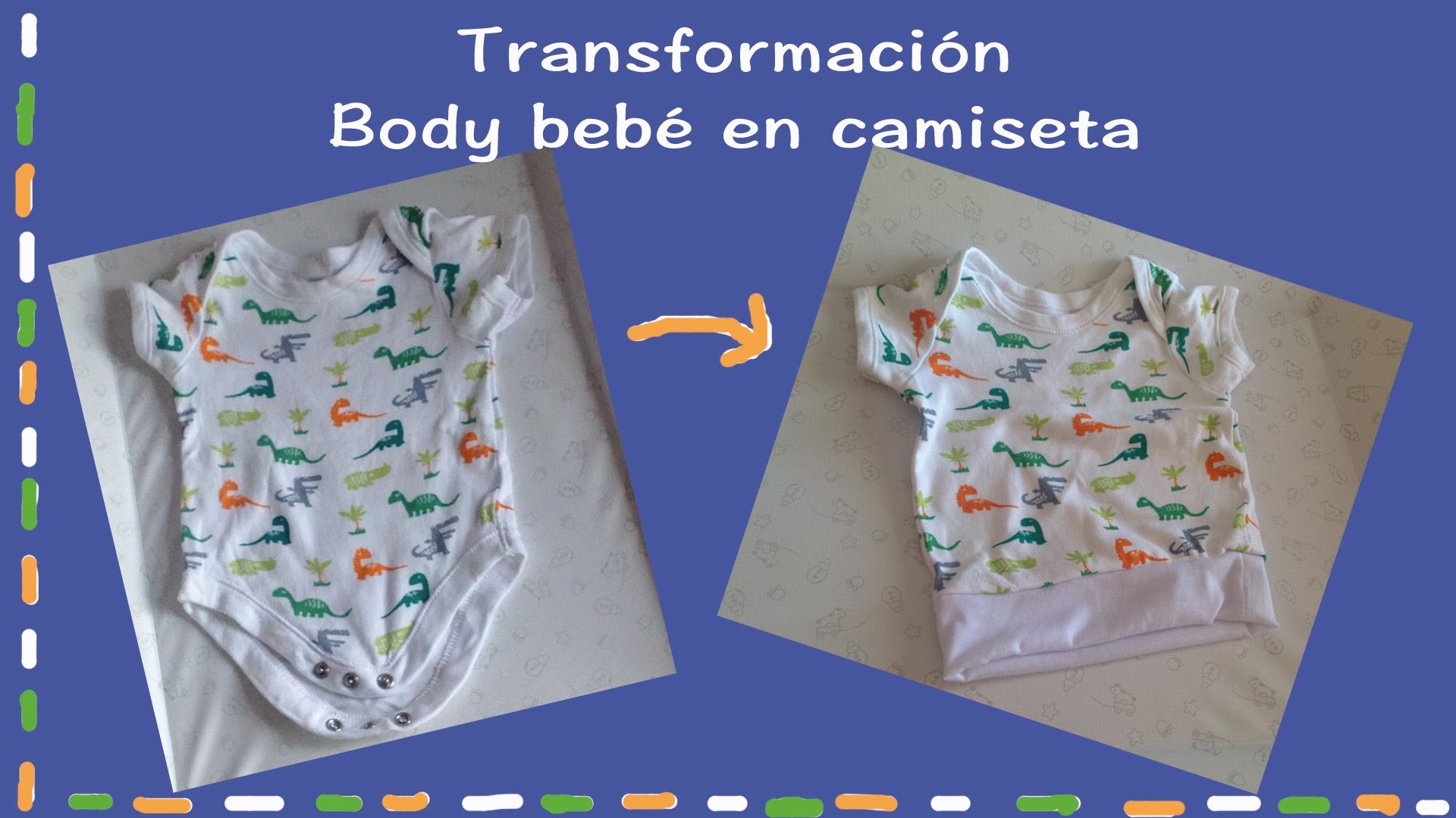 Transformación Body de #Bebé en Camiseta