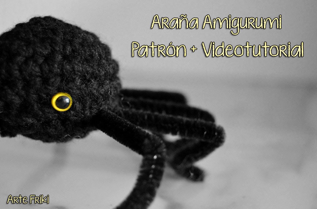 Araña Amigurumi Videotutorial