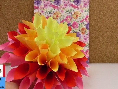 Flor de papel super gigante | Decoración primaveral