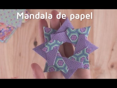 Cómo hacer un mandala de origami | facilisimo.com