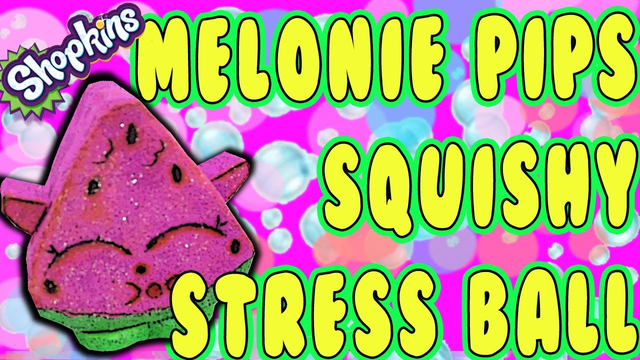 DIY ♥ Melonie Pips Squishy Stress Ball ♥ Shopkins