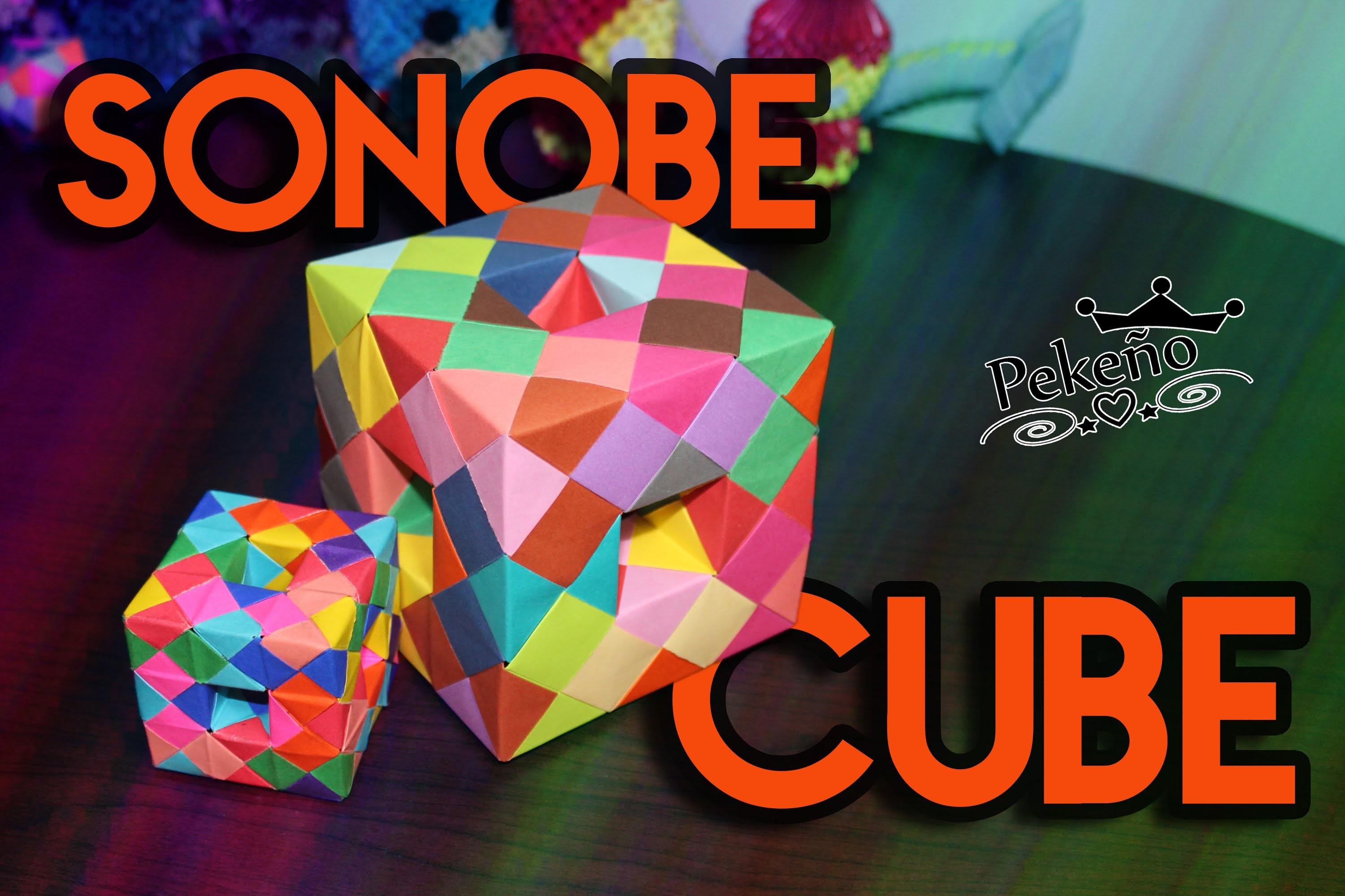 Sonobe Cube Pekeño ♥