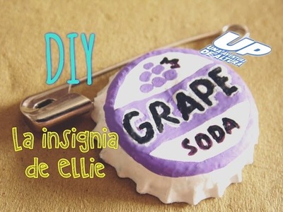 Turorial Insignia de Ellie - Disney Pixar UP - Grape Soda Pin - Ellie Badge DIY