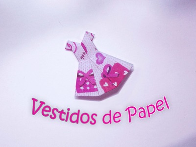 Vestidos de Papel - Origami. Paper Dress