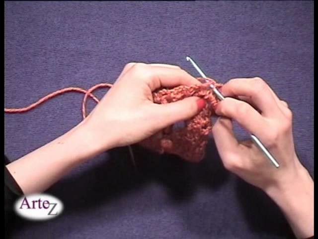 Combinación de hilados en crochet