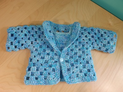 Crochet un abrigo o suéter para Bebé  parte 1 De 2 - con Ruby Steman