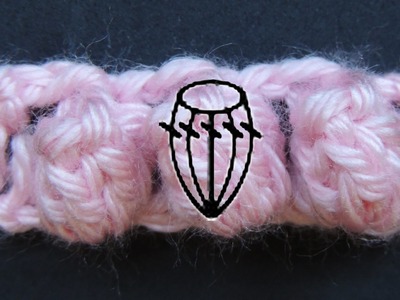 Curso Basico de Crochet : Punto Mota o Bodoque