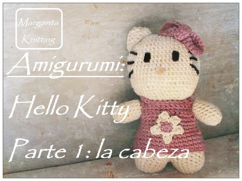 Amigurumi Hello Kitty a crochet parte 1: la cabeza (zurdo)