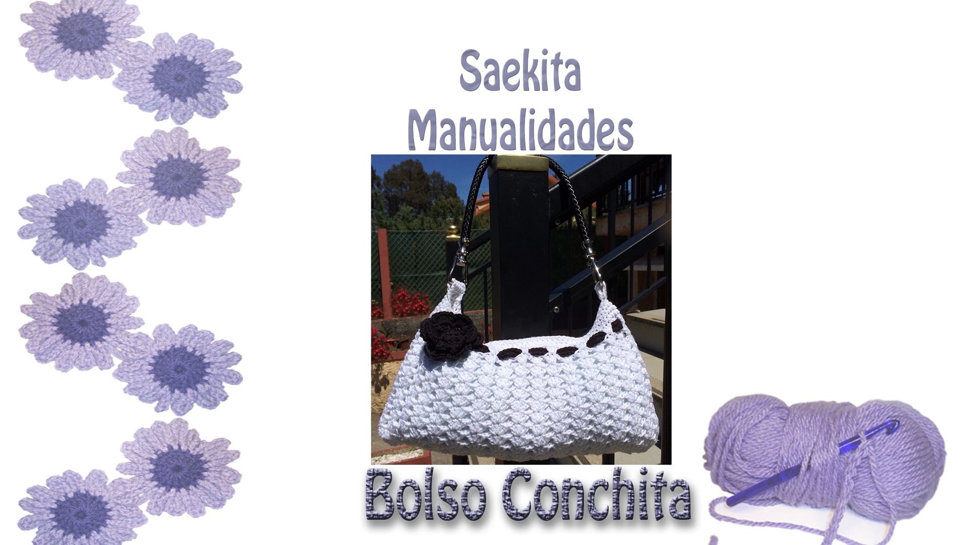 Bolso Conchita - Bolso ganchillo - Crochet Bag Tutorial