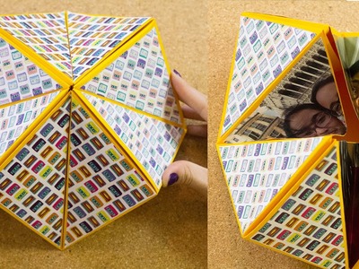 Carta origami flexahedron | Craftingeek