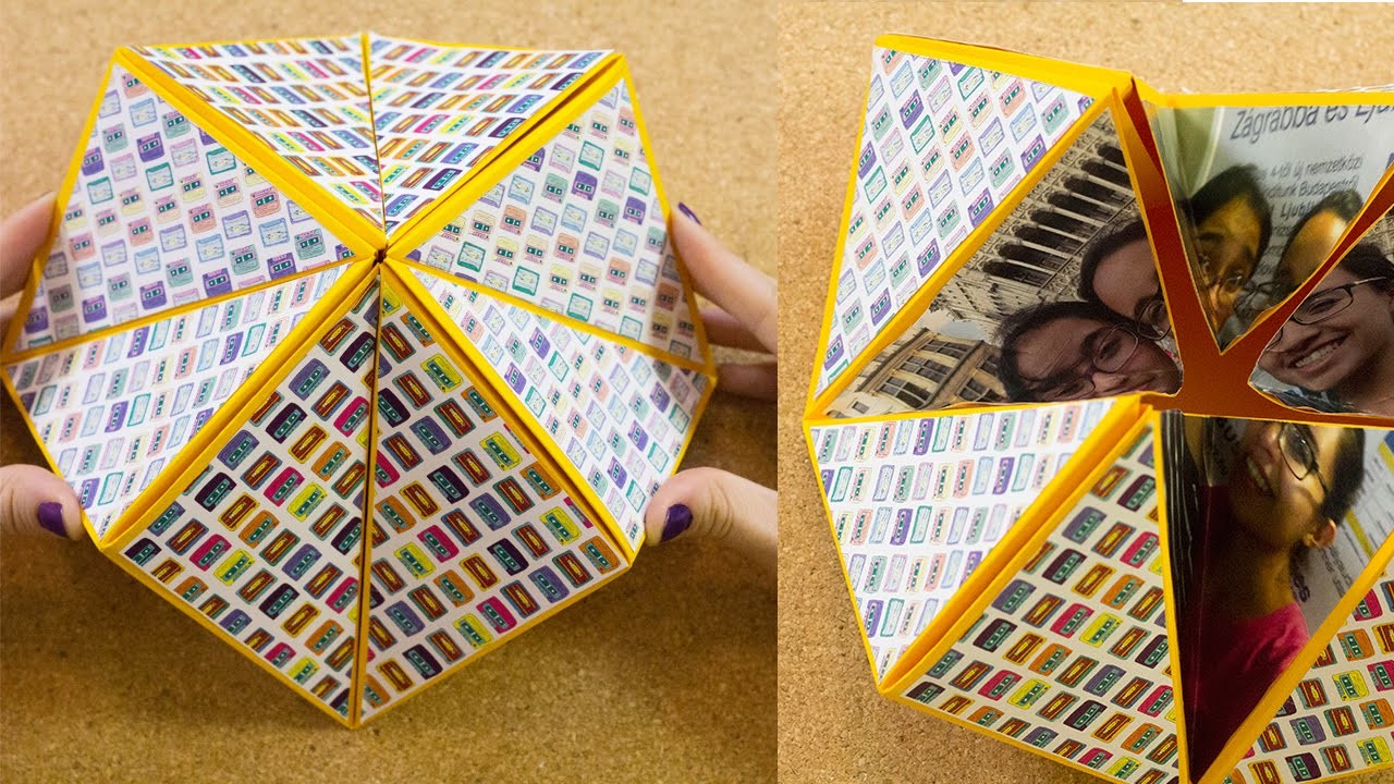 Carta origami flexahedron | Craftingeek