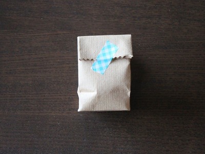 Cómo hacer una bolsita craft para tu packaging