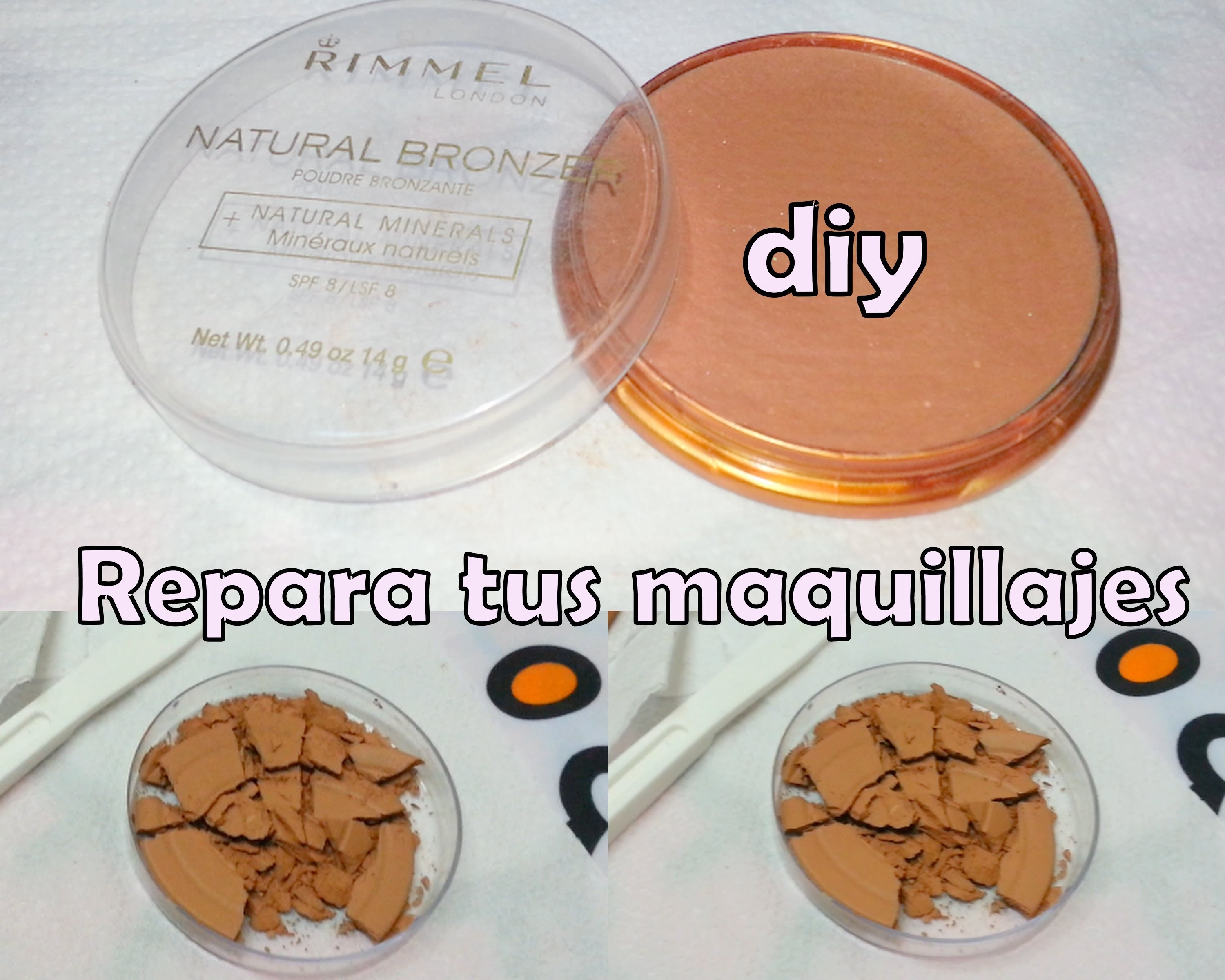Diy:repara tus maquillajes ( repair your makeup )