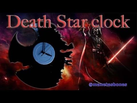 Reloj de la Estrella de la Muerte | Death Star Clock | Tutorial DIY