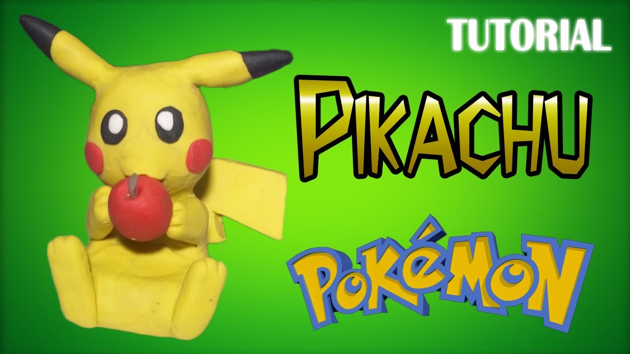 Tutorial Pikachu en Plastilina | Pokemon | Pikachu Clay Tutorial