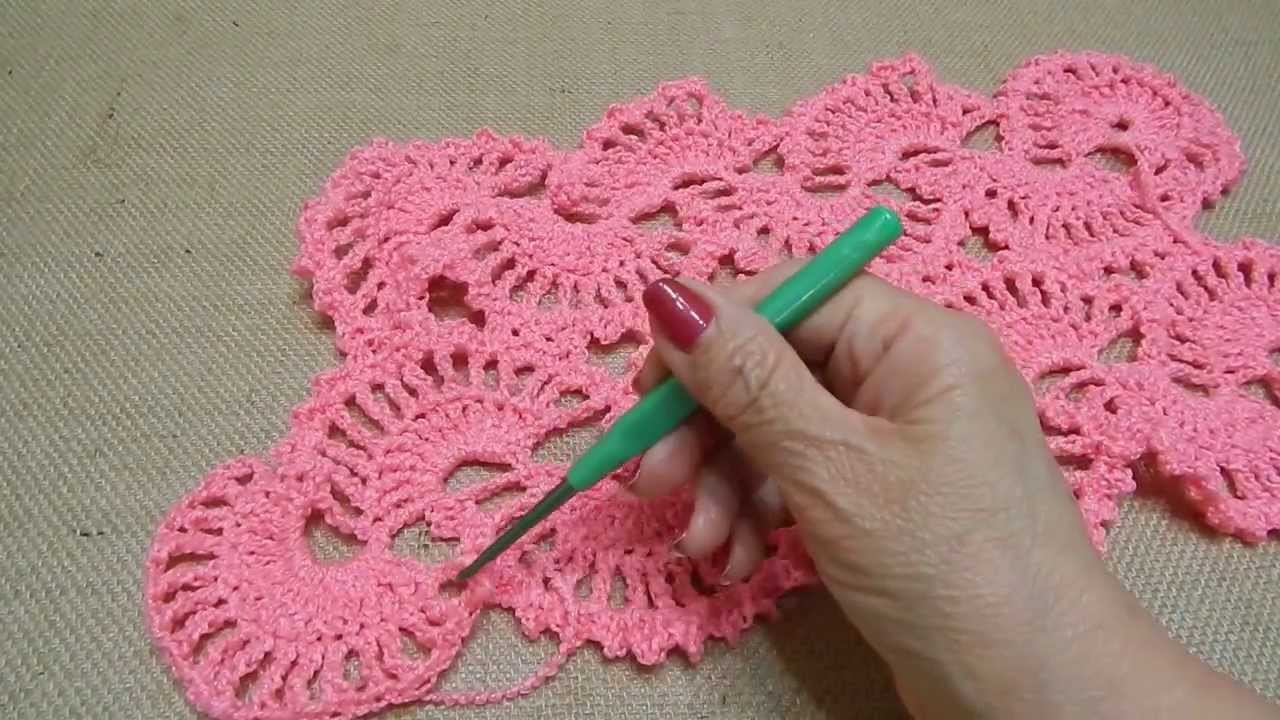 Chal de Abanicos Crochet parte 2 de 2