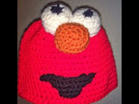 Como hacer un gorro de Elmo. Crochet. Parte 1
