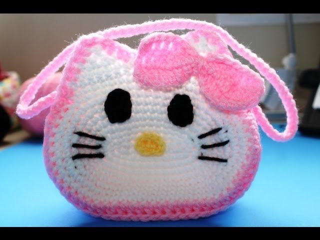 Como Tejer Bolista en crochet inspirada por "Hello Kitty" (Subtitles in English) - Video 2
