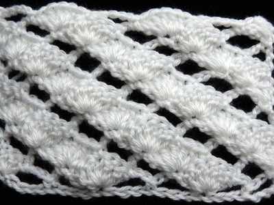 Crochet : Conchitas Diagonales