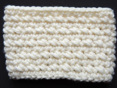 Crochet  : Punto Bajo Diagonal en redondo