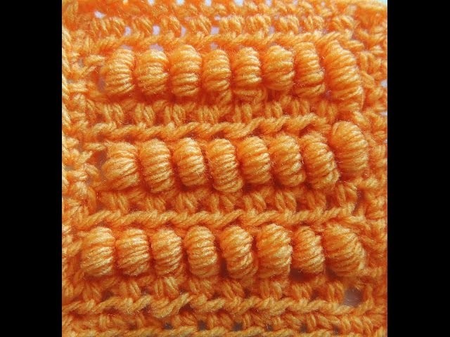 Crochet : Punto Tirabuzon