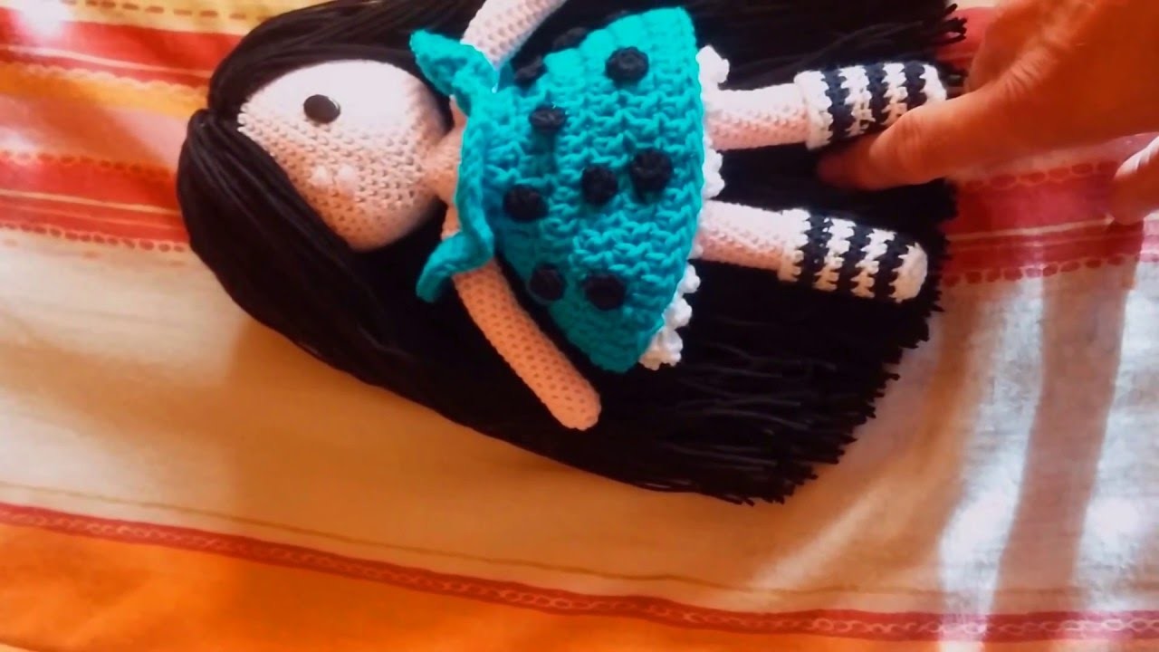 Mi muñeca Gorjuss de crochet