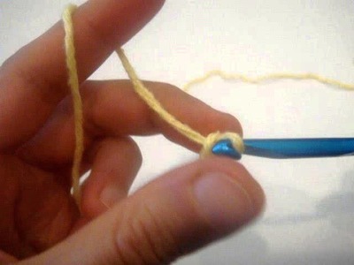 Punto Basico de Crochet No. 2 - Cadena.Cadeneta (Crochet Basic Stitches - Chain)