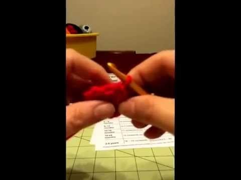 Como hacer un gorro de Elmo. Crochet. Parte 2