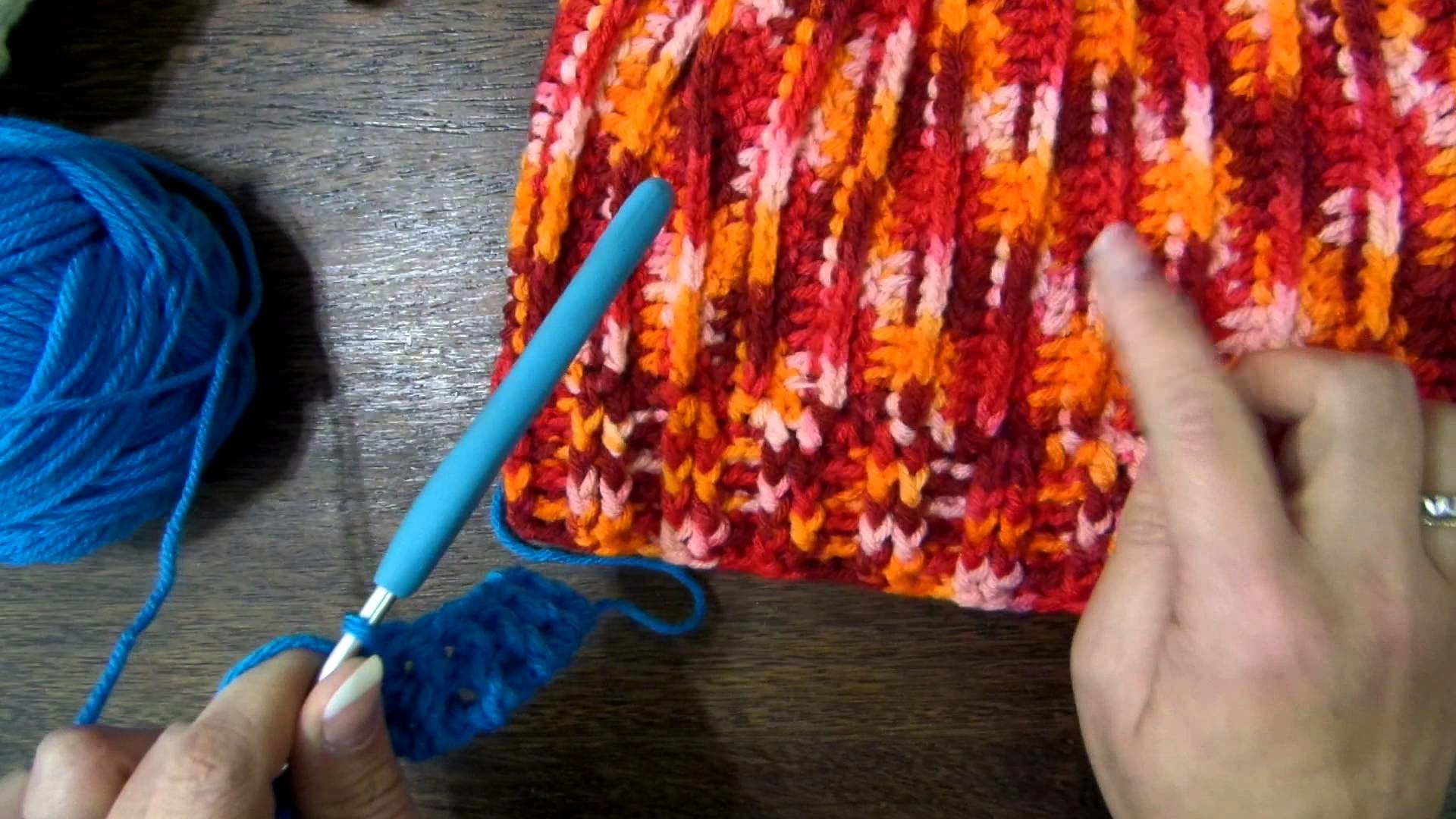 Crochet - Punto en relieve y punto elástico