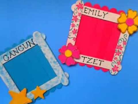 DIY. Pictureframe ♥ Manualidades. Portarretratos