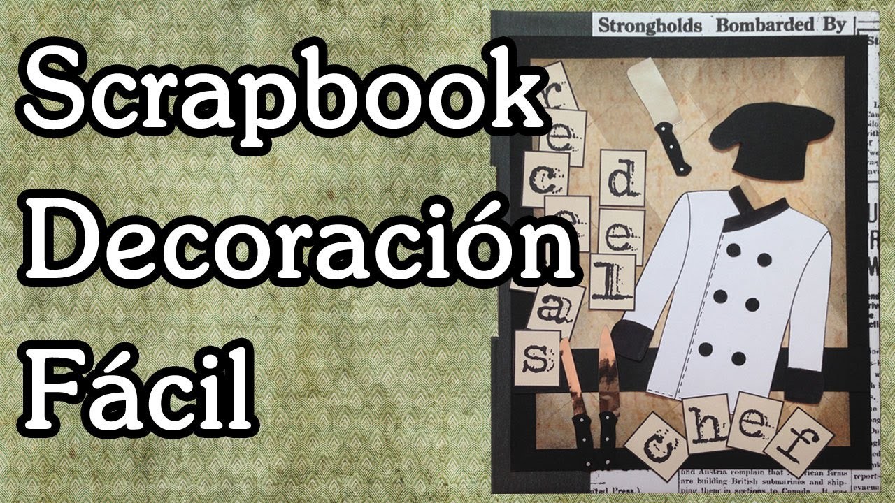 Scrapbook : decoración mini album recetario