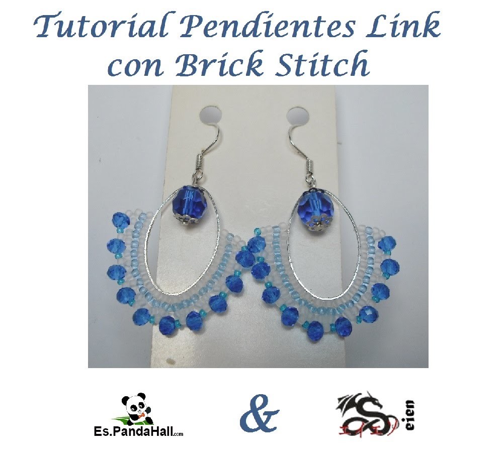 Tutorial Pendientes Brick Stitch en Link es.PandaHall.com