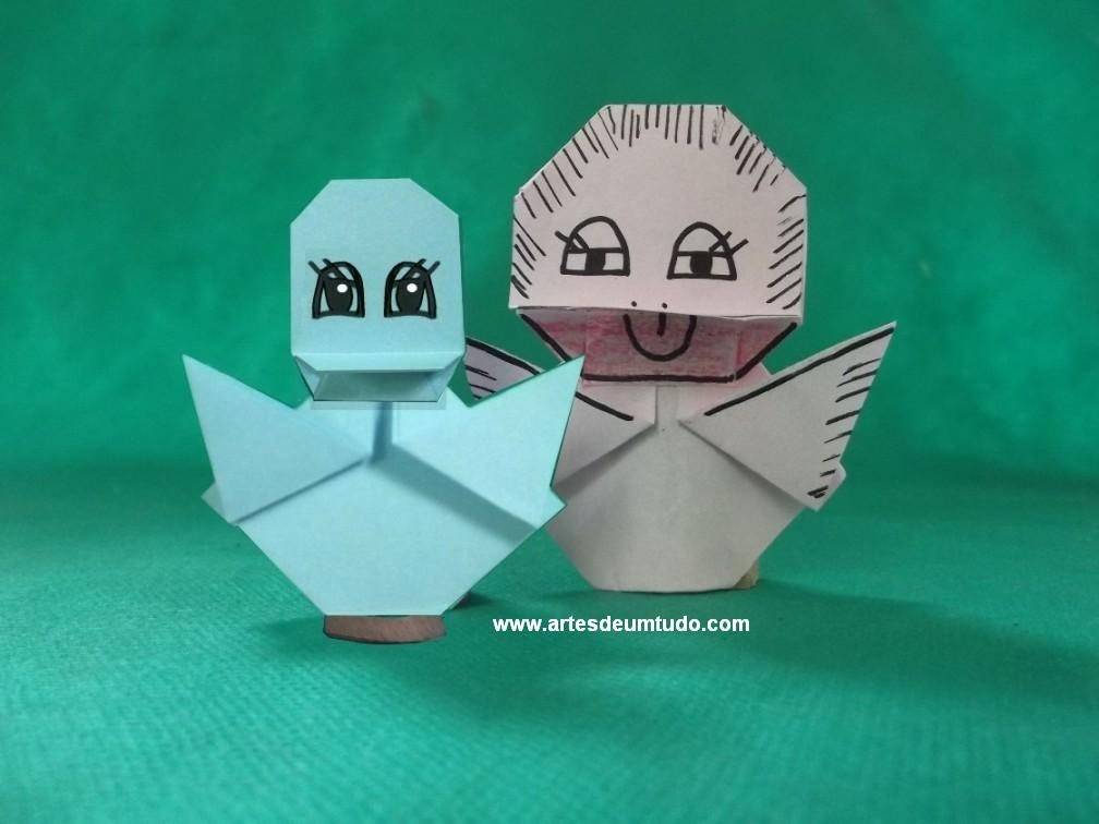Como Fazer Origami #15 de Patinho