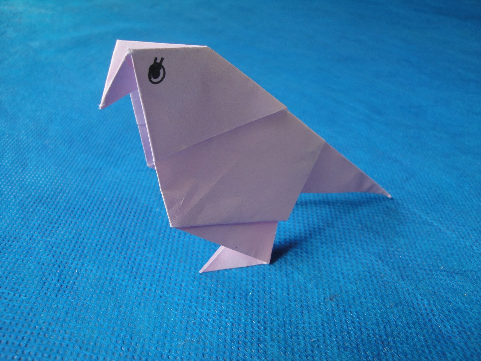 Como Fazer Origami #17 Periquito 01