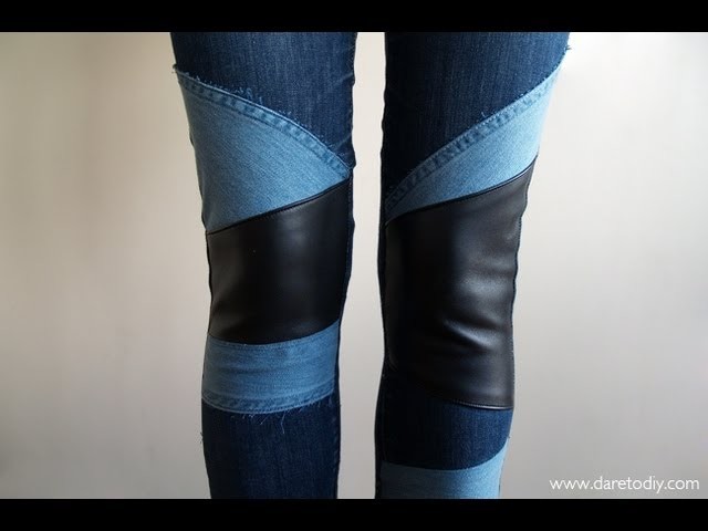 DIY: customiza tus jeans (denim patchwork)