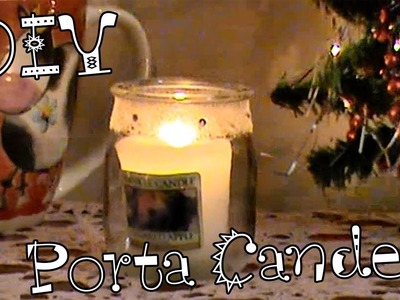 DIY Home Decor Christmas Portacandele  - candle holders | TeneraLoca XMAS