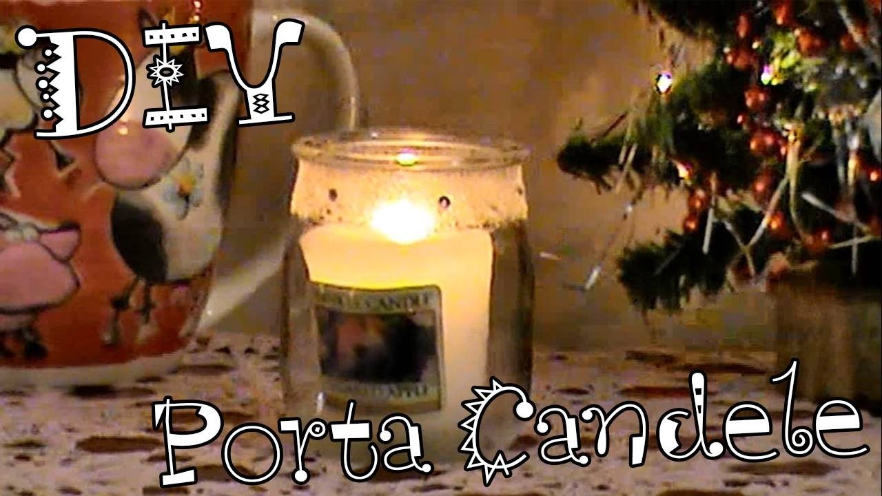 DIY Home Decor Christmas Portacandele  - candle holders | TeneraLoca XMAS