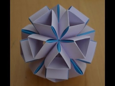 Kusudama Icosaedro Modulo Heinz Strobl