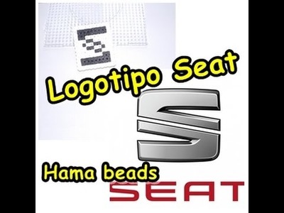 Logotipo seat con hama beads perler