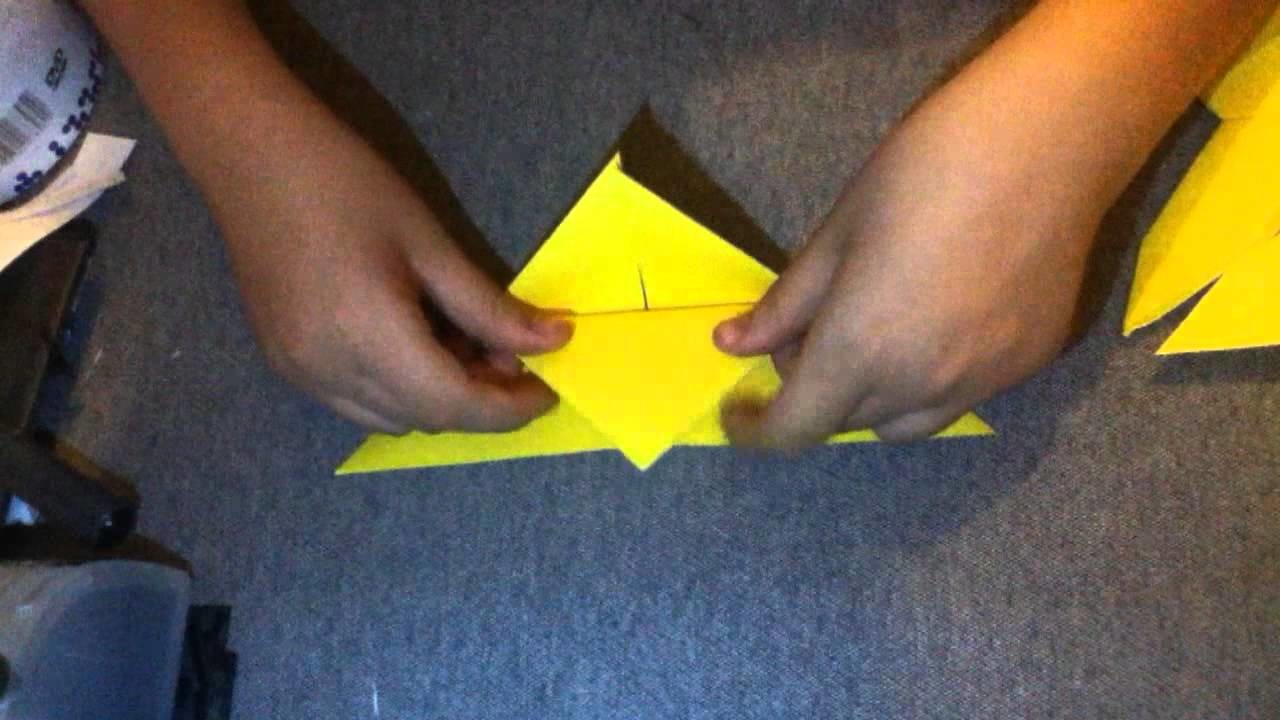 Mariposa de papel origami